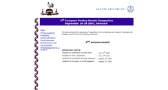 Desktop Screenshot of epgs2007.agrsci.dk